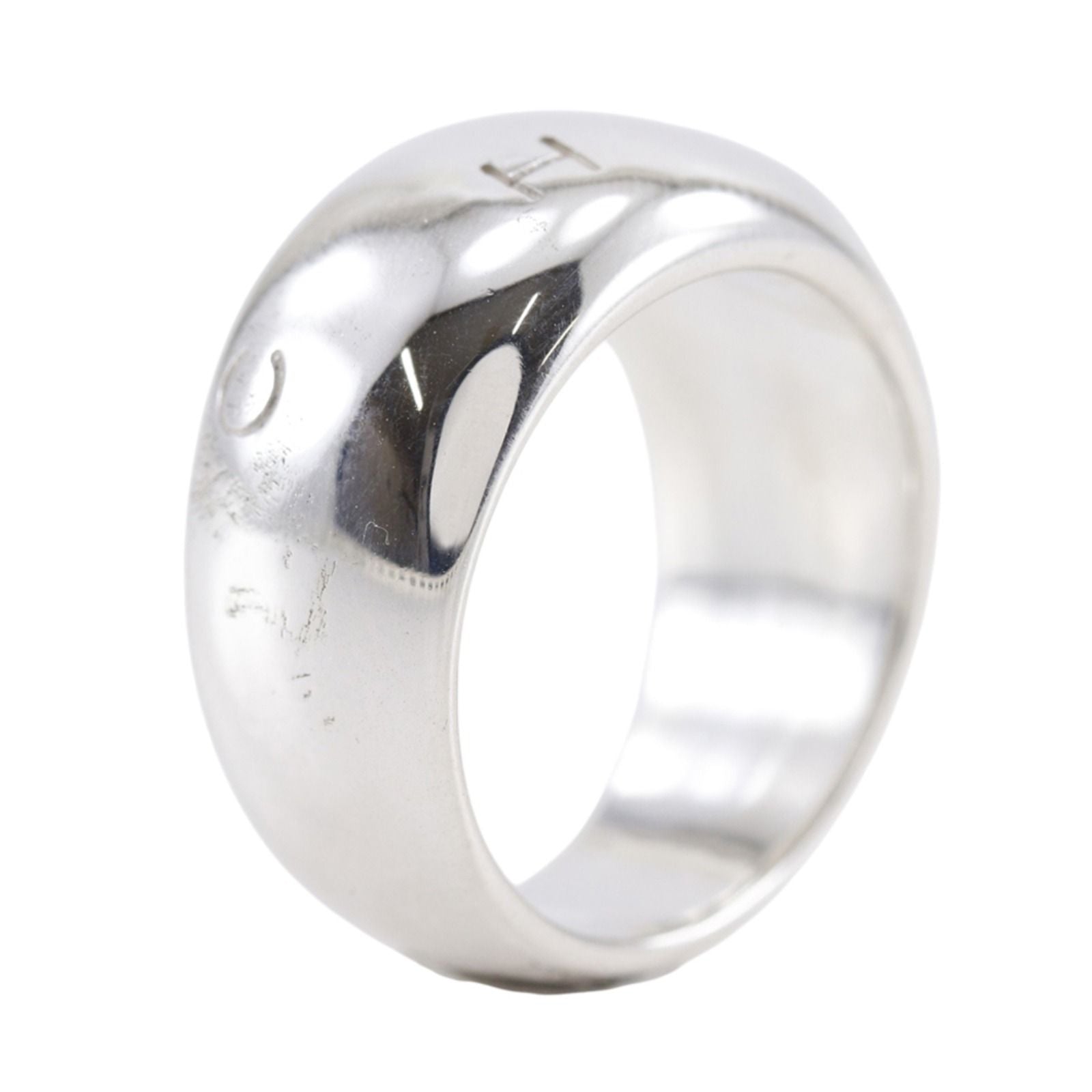 Chanel Vintage 925 Sterling Silver Ring — view 4