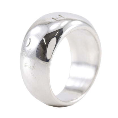 Chanel Vintage 925 Sterling Silver Ring — view 4
