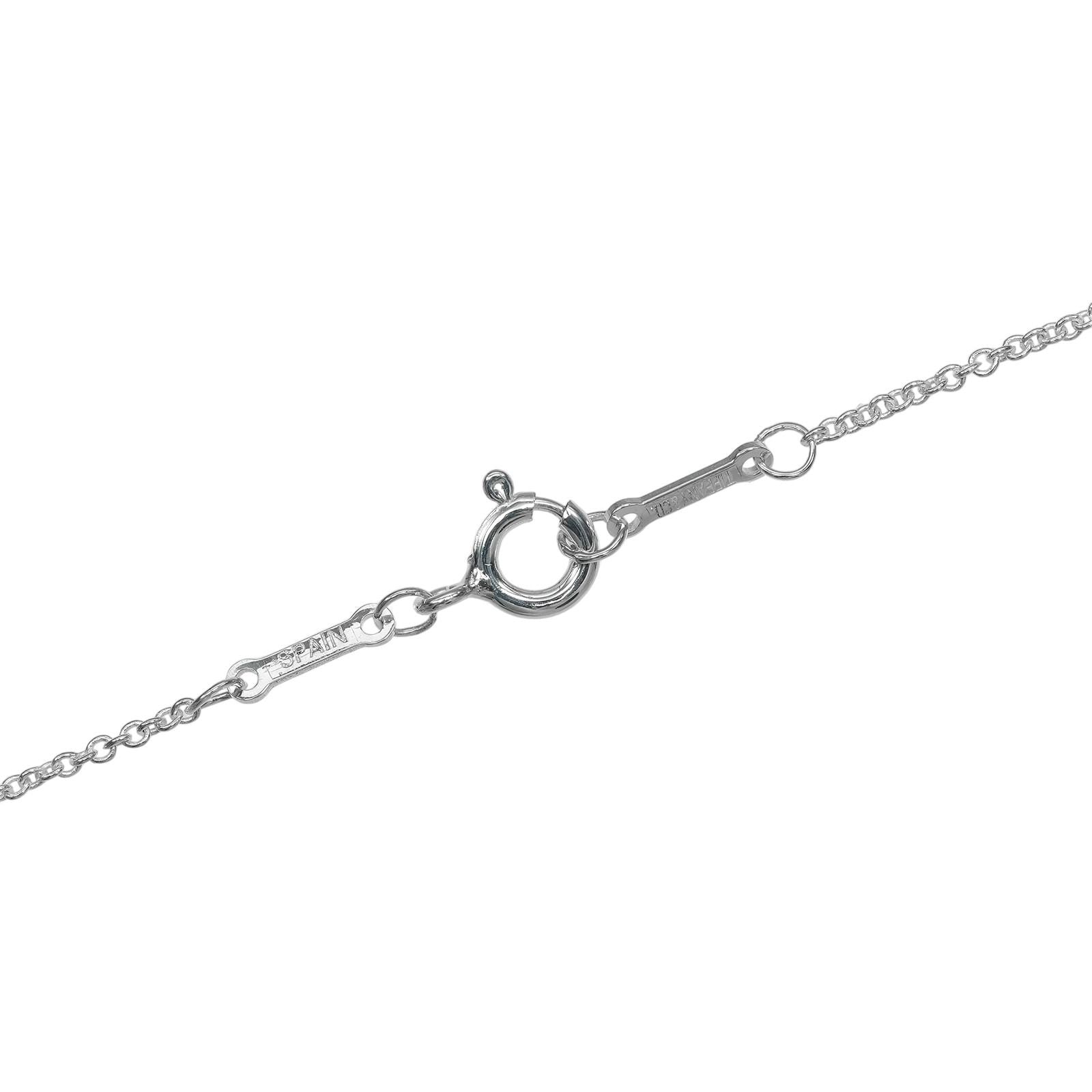 Tiffany & Co Crucifix Small Rosary Cross Vintage Elsa Peretti 925 Sterling — view 6
