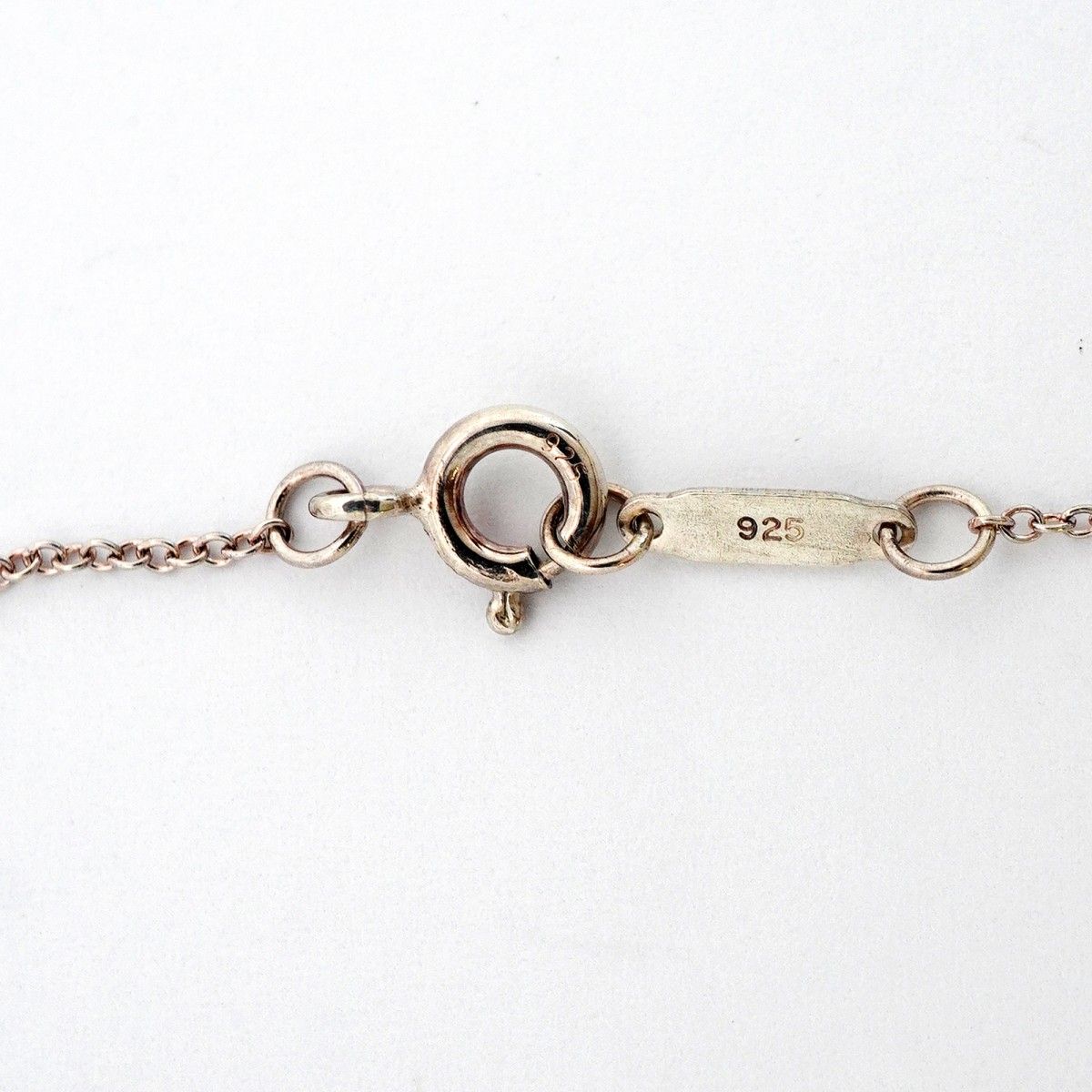 Tiffany & Co Necklace Interlocking Silver — view 5