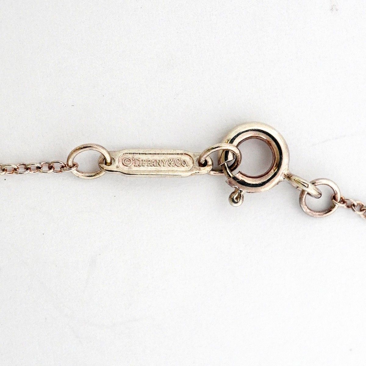 Tiffany & Co Necklace Interlocking Silver — view 4