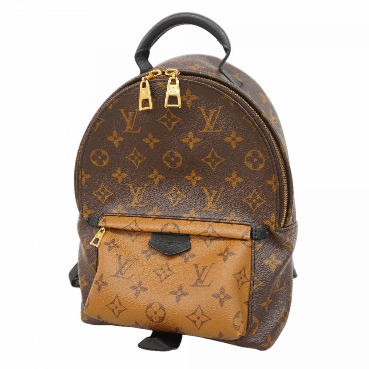 Louis Vuitton Backpack Monogram Reverse Palm Springs PM Brown