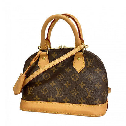 Louis Vuitton Handbag Monogram Alma BB Brown 2-Way