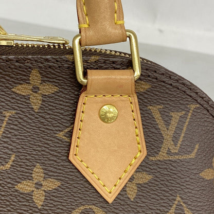 Louis Vuitton Handbag Monogram Alma BB Brown 2-Way — view 7