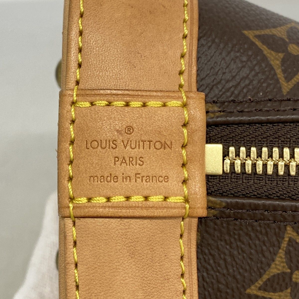 Louis Vuitton Handbag Monogram Alma BB Brown 2-Way — view 5