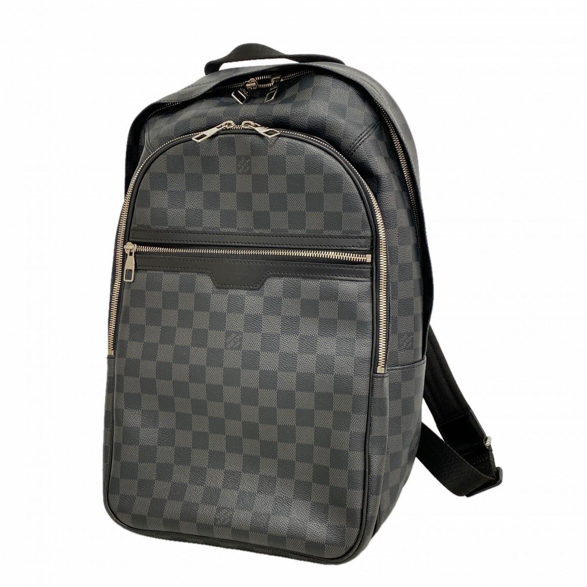 Louis Vuitton Backpack Damier Graphite Michael Black