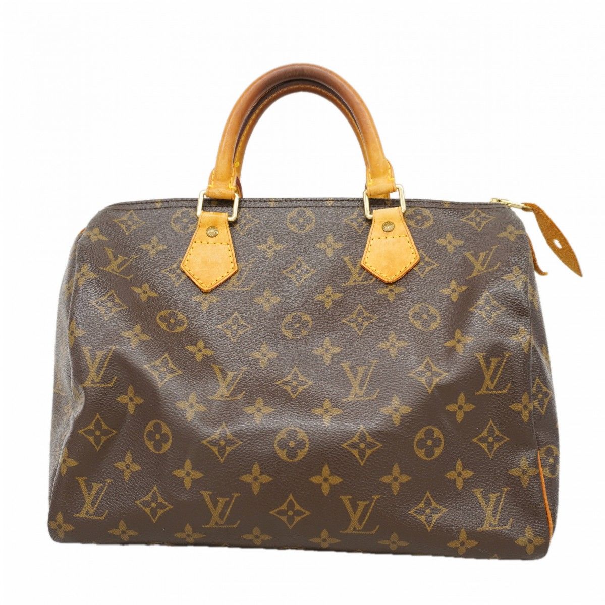 Louis Vuitton Handbag Monogram Speedy 30 Brown