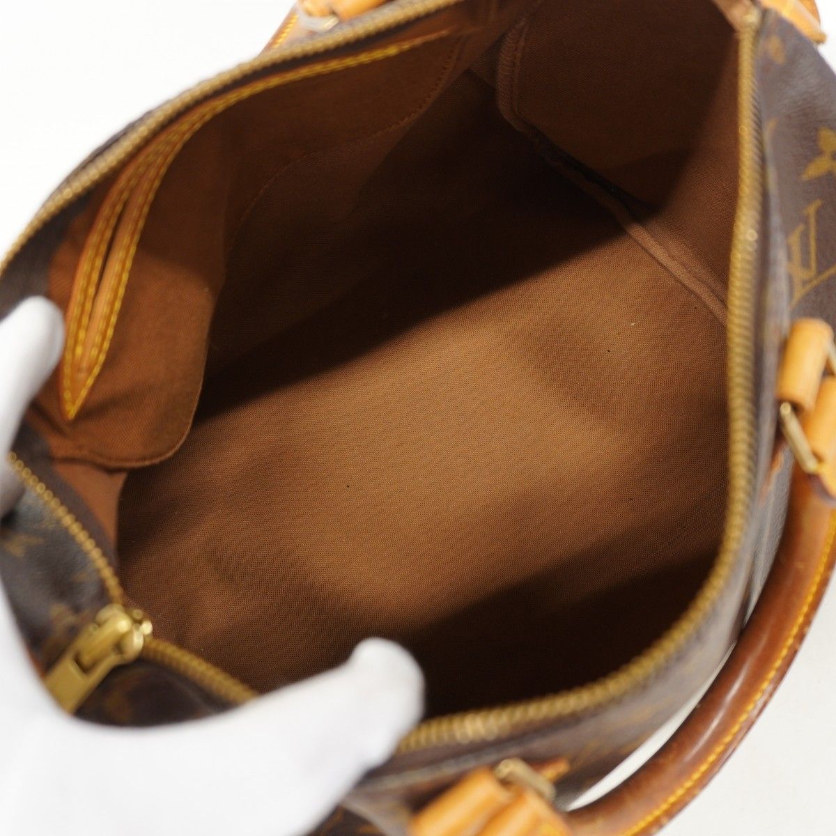 Louis Vuitton Handbag Monogram Speedy 30 Brown — view 4