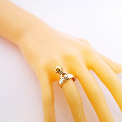 Tiffany & Co Ring Door Knock 18k Yellow Gold 925 Sterling Silver — view 7