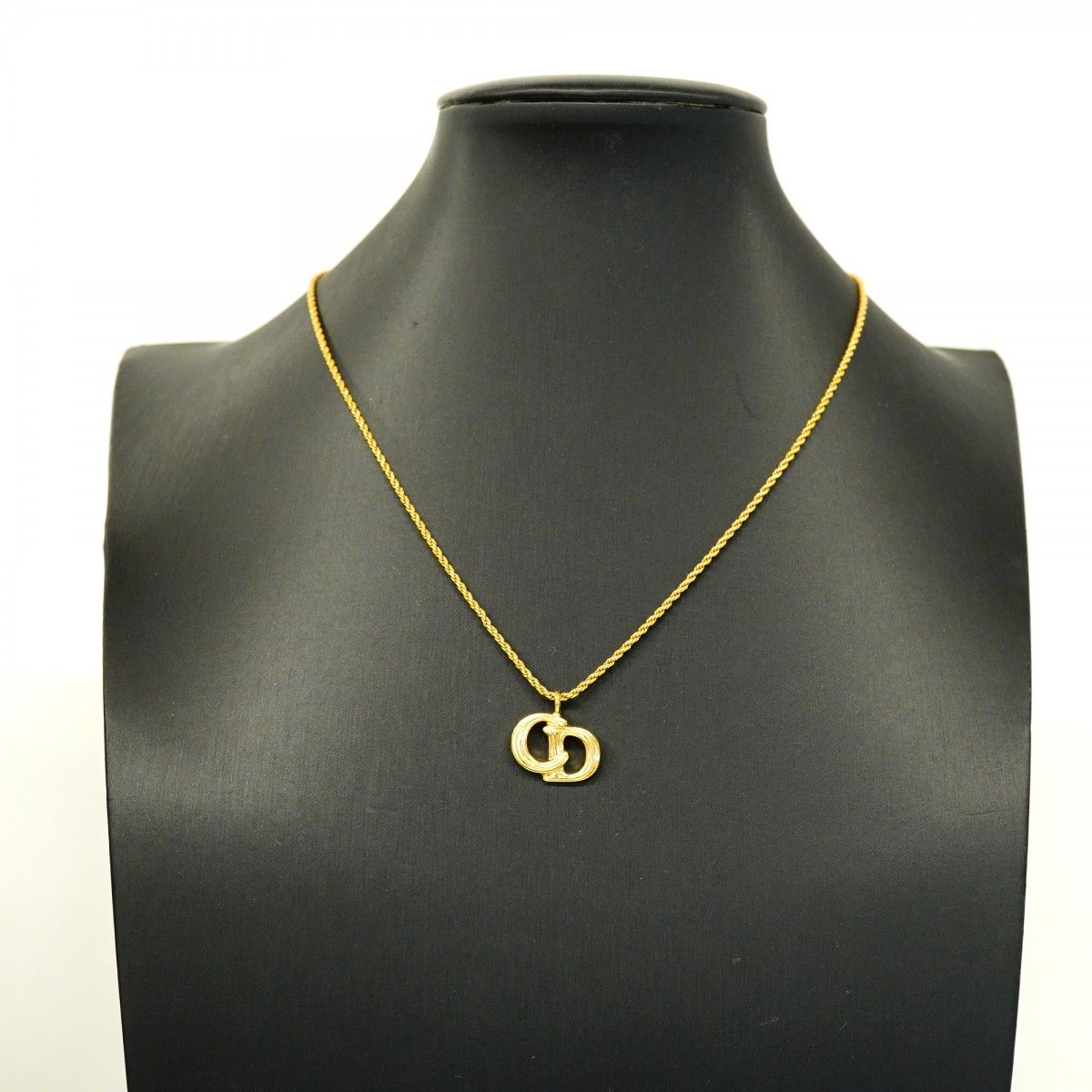 Dior Necklace CD Logo Gold Plated — view 5