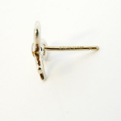 Tiffany & Co Earrings Bow Ribbon Silver — view 4