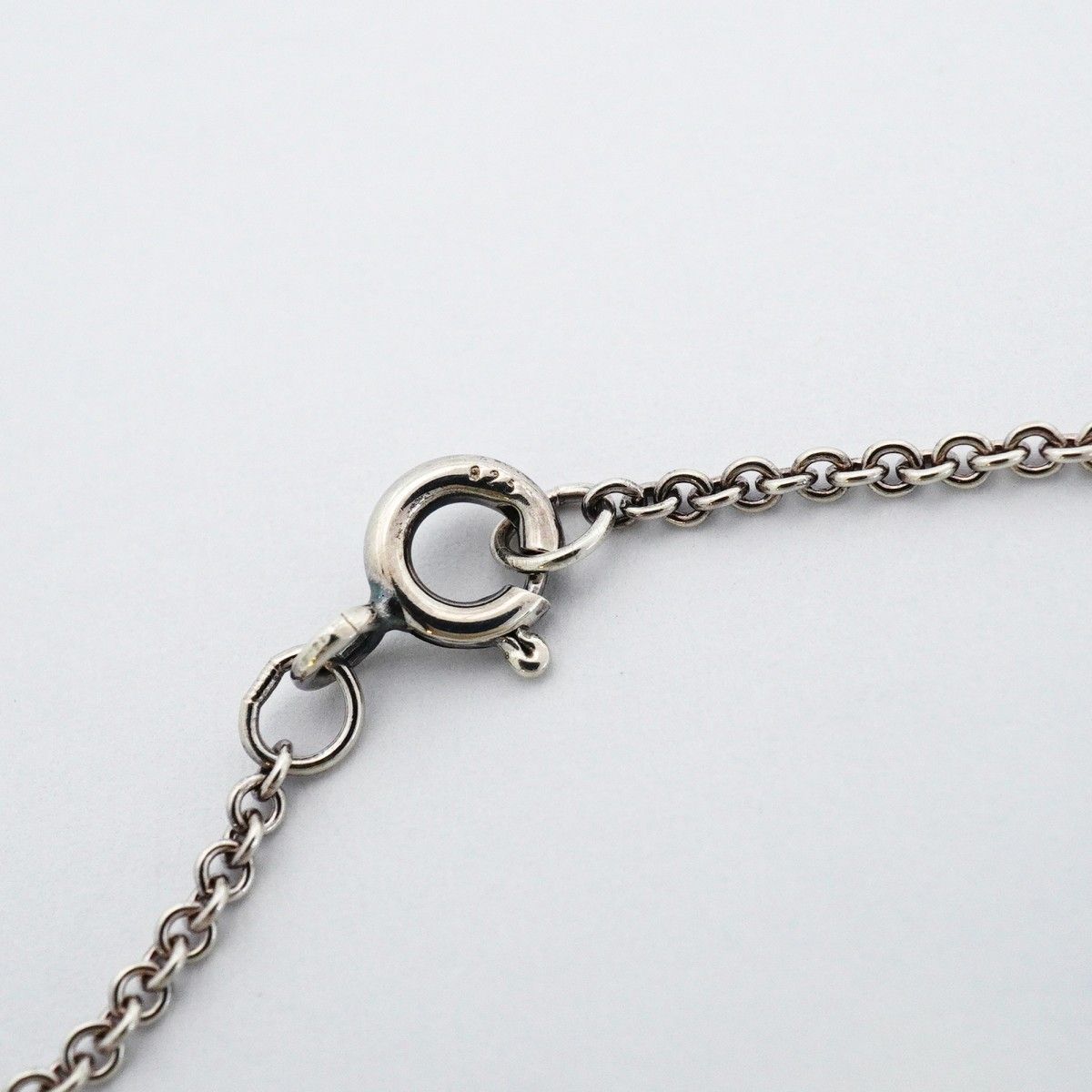 Tiffany & Co Necklace Heart Link Lariat Silver — view 4