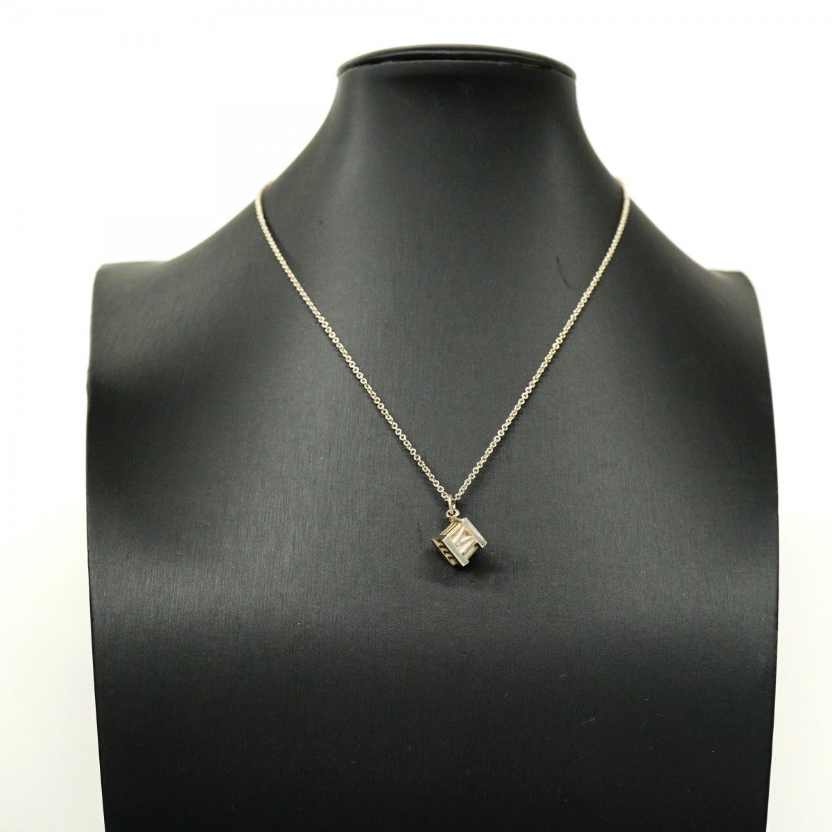 Tiffany & Co Necklace Atlas Cube Silver — view 6