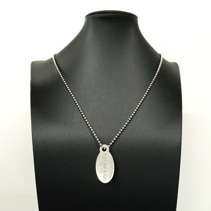 Tiffany & Co Necklace Return to Ball Chain Oval Silver — view 8