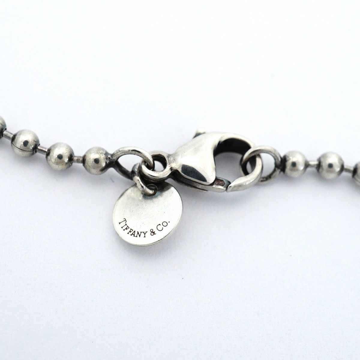 Tiffany & Co Necklace Return to Ball Chain Oval Silver — view 4