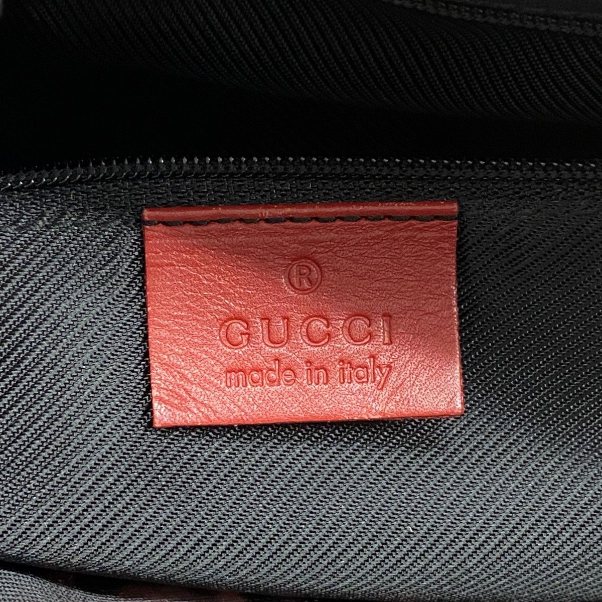 Gucci Tote GG Canvas 002 Beige Red Champagne Gold — view 5
