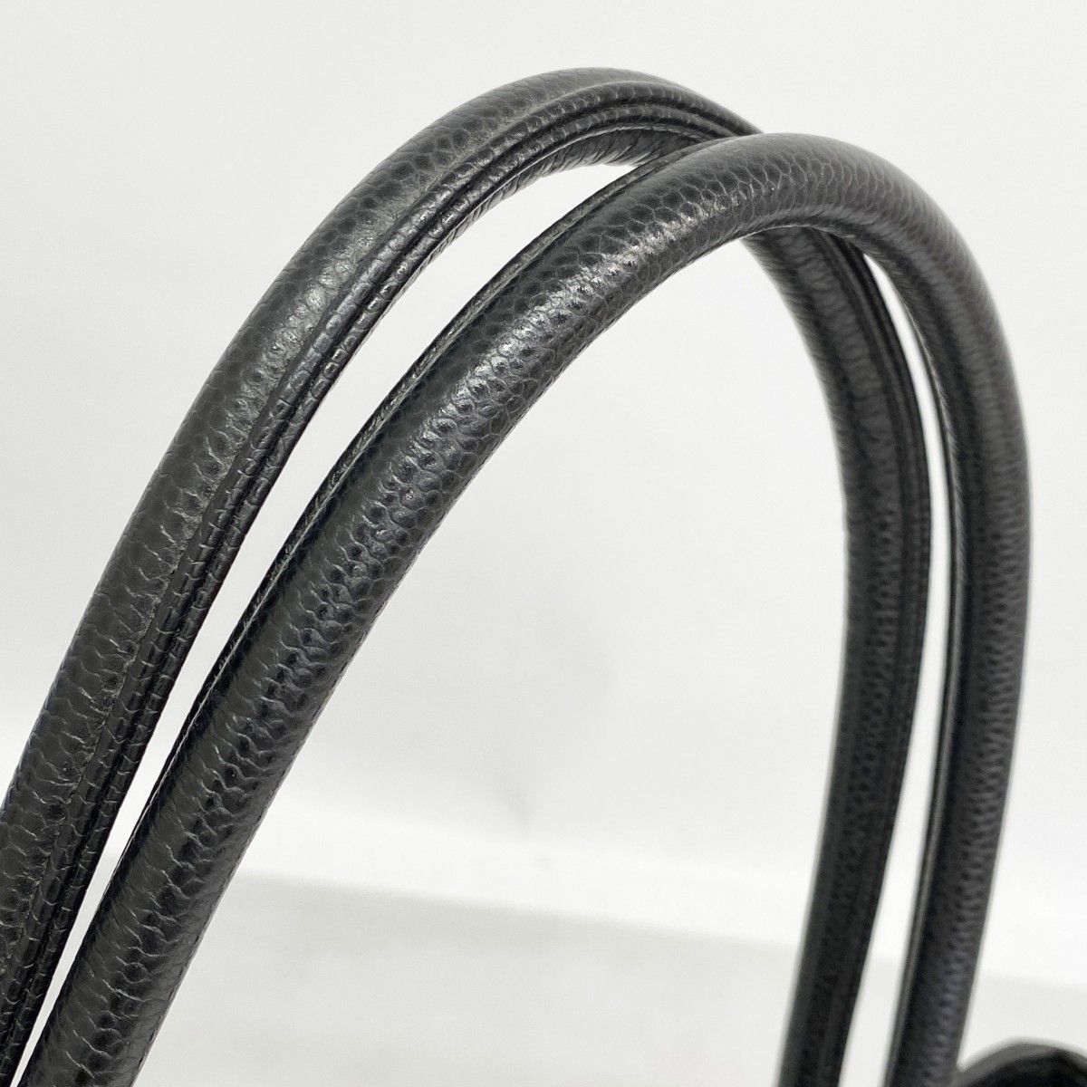 Chanel Tote Reissue Caviar Leather Black Silver — view 9