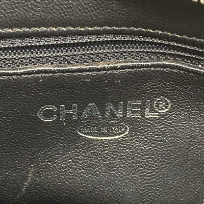 Chanel Tote Reissue Caviar Leather Black Silver — view 5