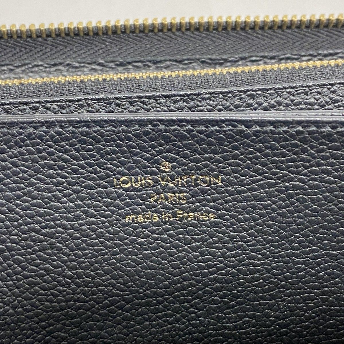 Louis Vuitton Wallet Monogram Empreinte Zippy Noir — view 4