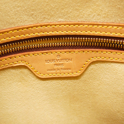 Louis Vuitton Shoulder Bag Monogram Looping GM Brown — view 5