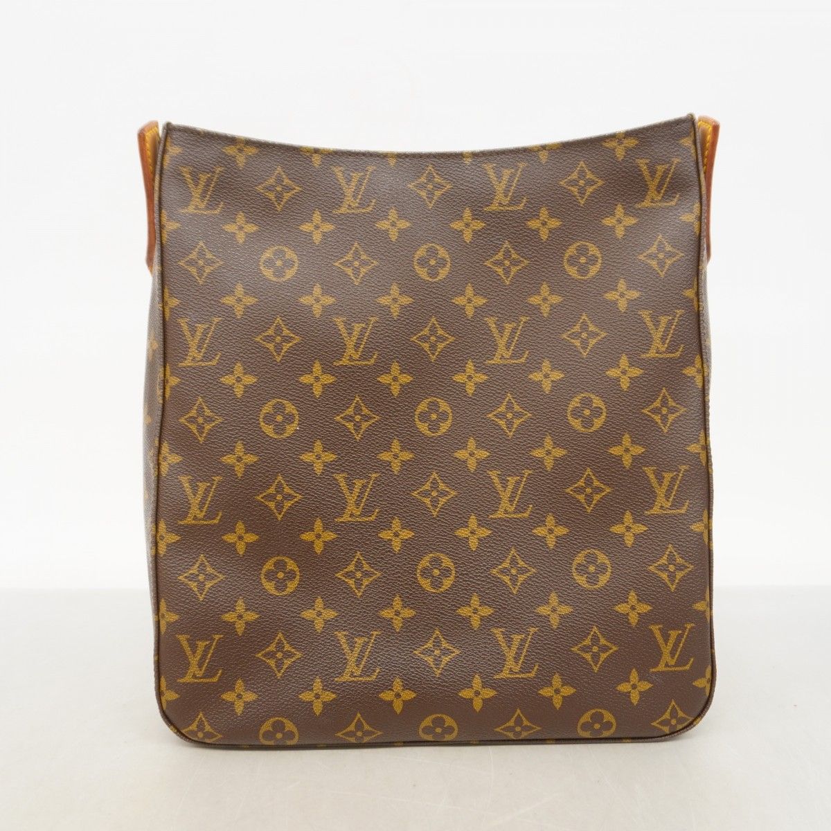 Louis Vuitton Shoulder Bag Monogram Looping GM Brown — view 9