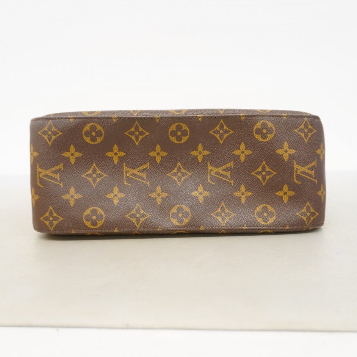 Louis Vuitton Shoulder Bag Monogram Looping GM Brown — view 3