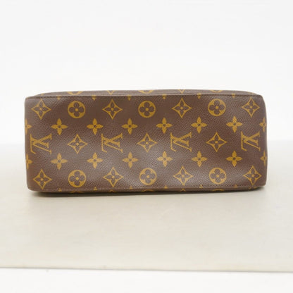 Louis Vuitton Shoulder Bag Monogram Looping GM Brown — view 3