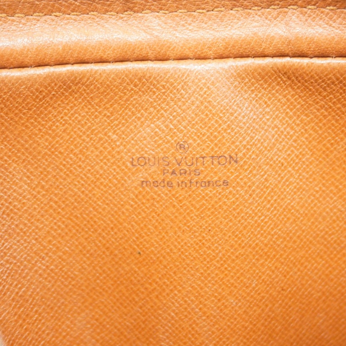 Louis Vuitton Clutch Monogram Marly Dragonne PM Brown — view 5