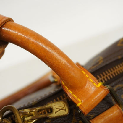 Louis Vuitton Boston Bag Monogram Keepall Bandouliere 45 Brown — view 9