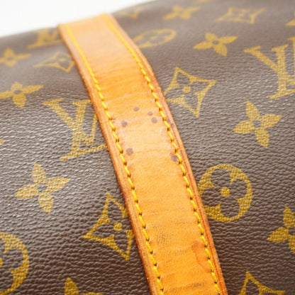 Louis Vuitton Boston Bag Monogram Keepall Bandouliere 45 Brown — view 8