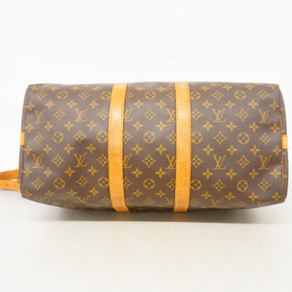 Louis Vuitton Boston Bag Monogram Keepall Bandouliere 45 Brown — view 3