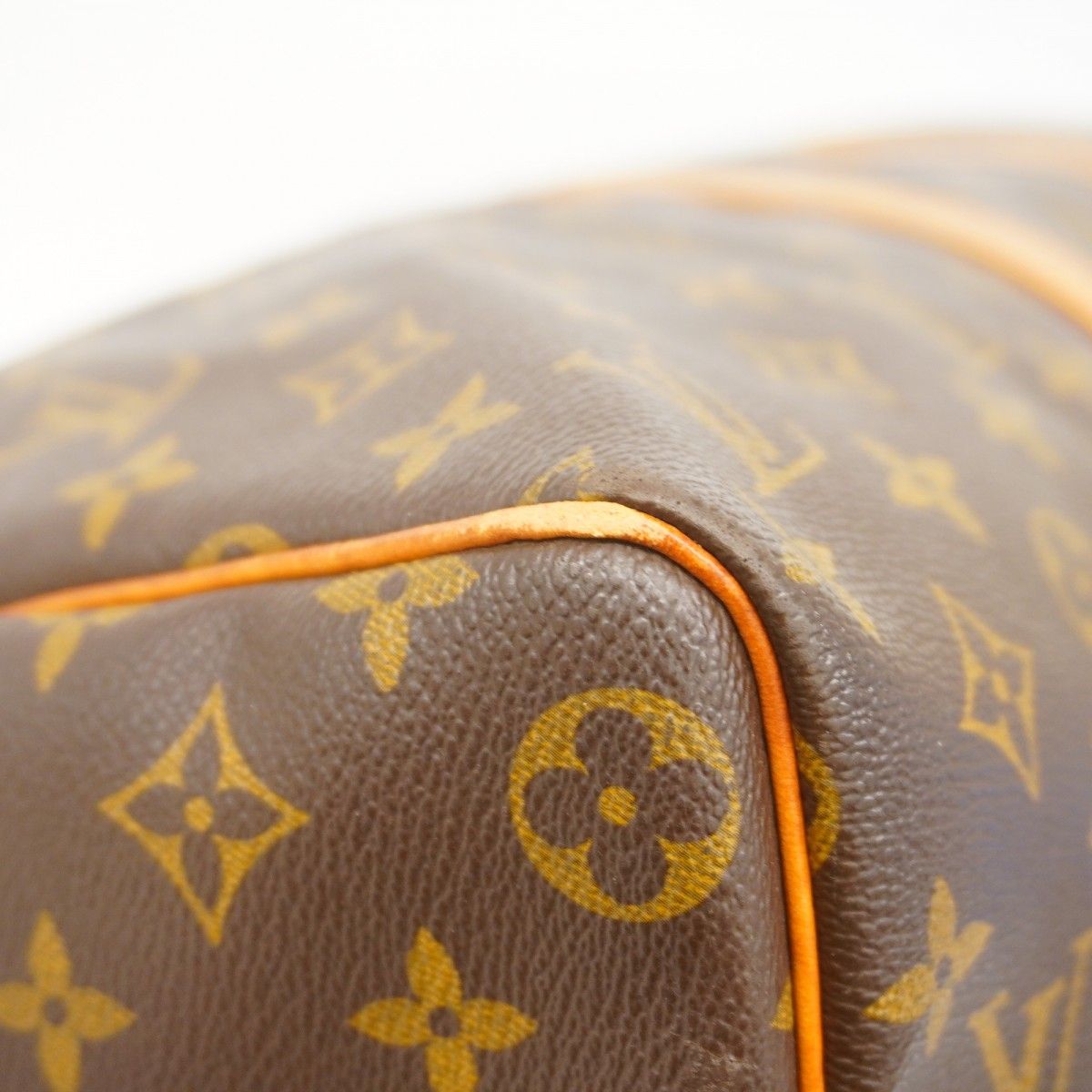 Louis Vuitton Boston Bag Monogram Keepall Bandouliere 45 Brown — view 6