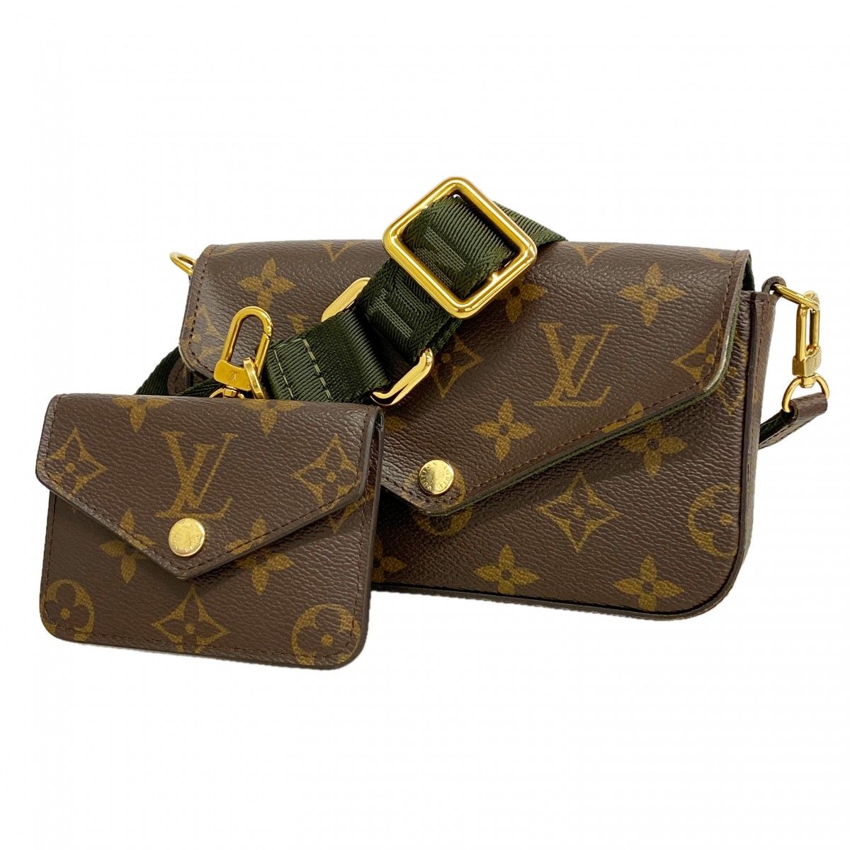 Louis Vuitton Shoulder Bag Monogram Multi Pochette Felicie Brown