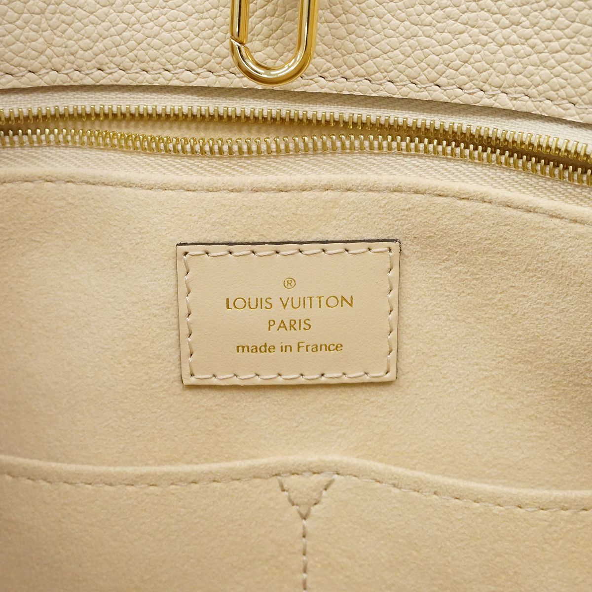 Louis Vuitton Tote Monogram Empreinte On The Go Cream 2-Way — view 5
