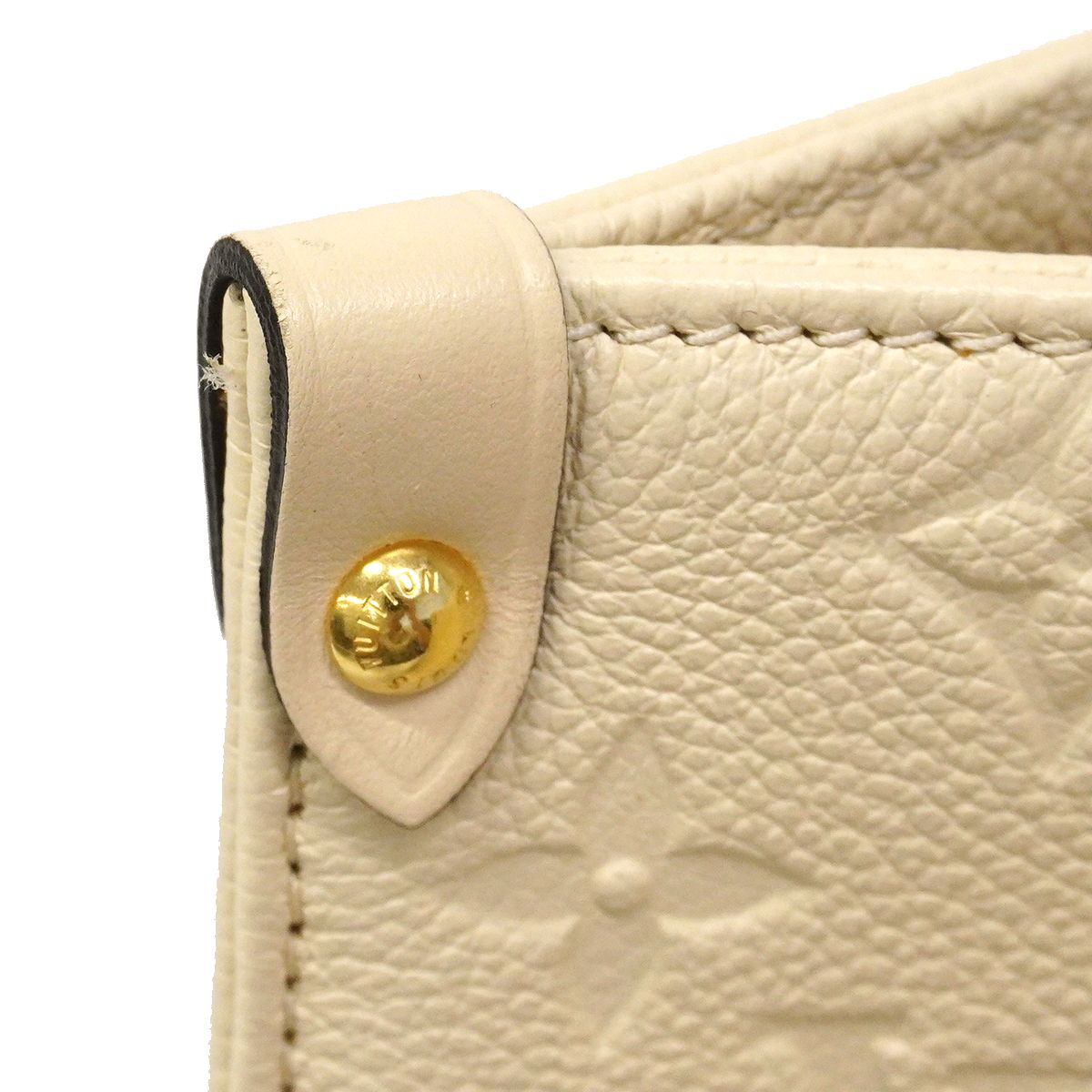 Louis Vuitton Tote Monogram Empreinte On The Go Cream 2-Way — view 8