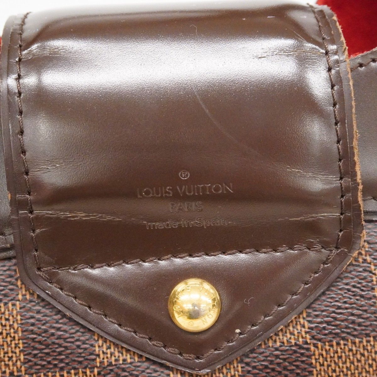 Louis Vuitton Shoulder Bag Damier Sistine GM Ebene — view 5