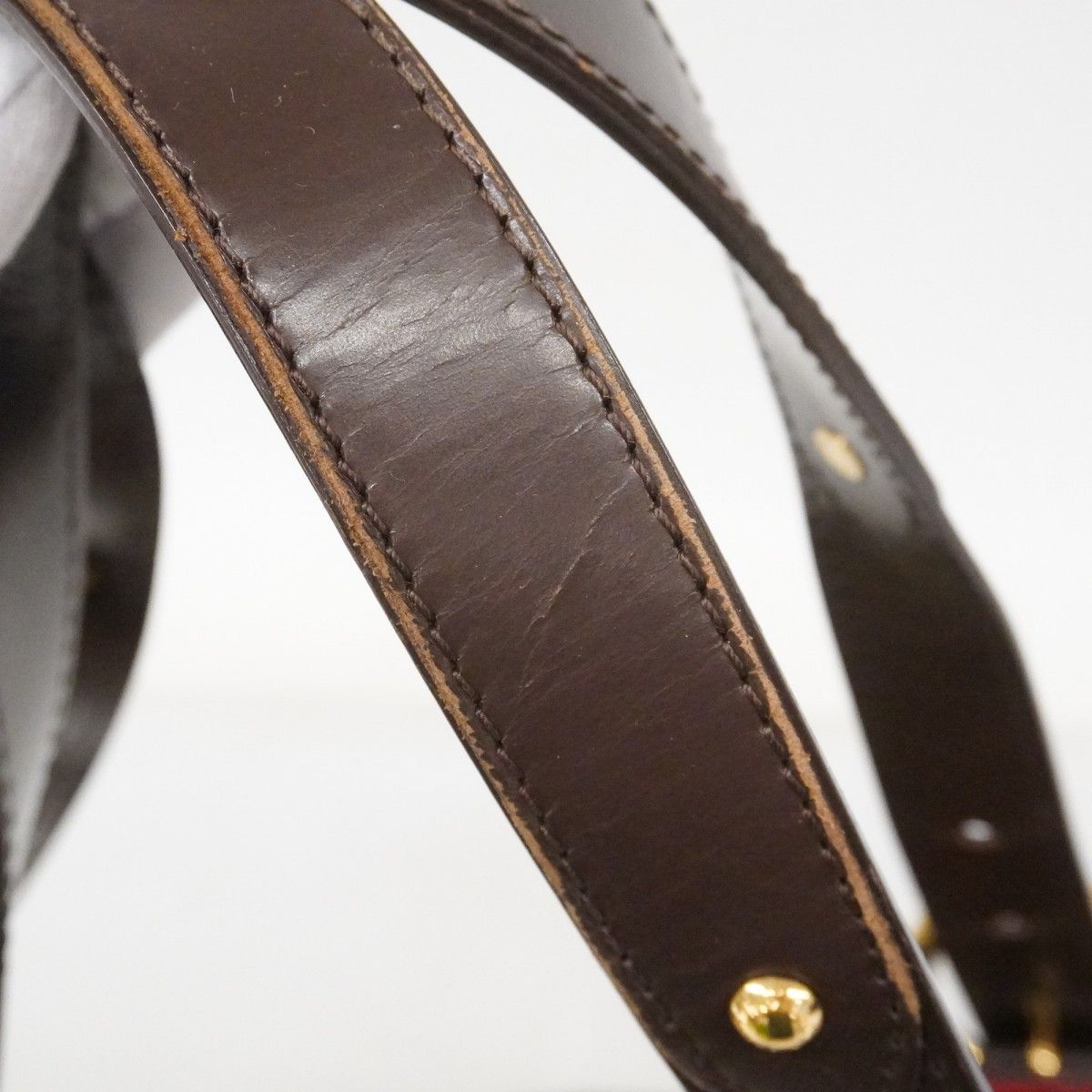 Louis Vuitton Shoulder Bag Damier Sistine GM Ebene — view 9