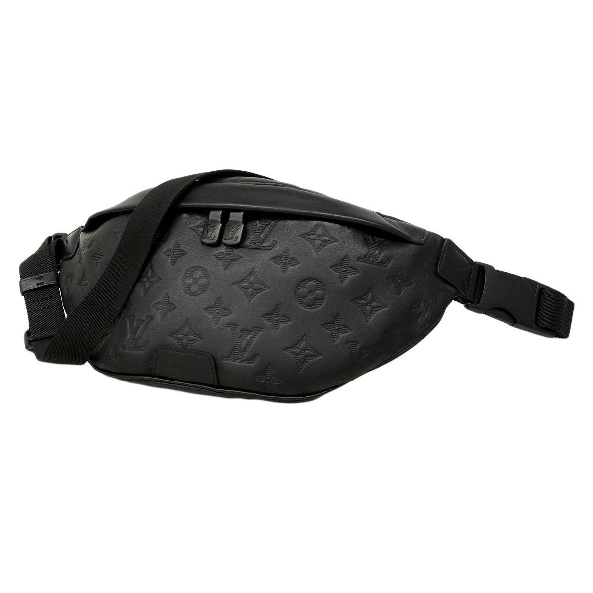 Louis Vuitton Waist Bag Monogram Shadow Discovery Black