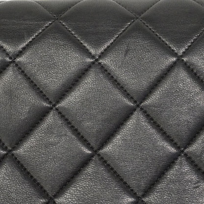 Chanel Shoulder Bag Diana Lambskin Black Gold — view 7