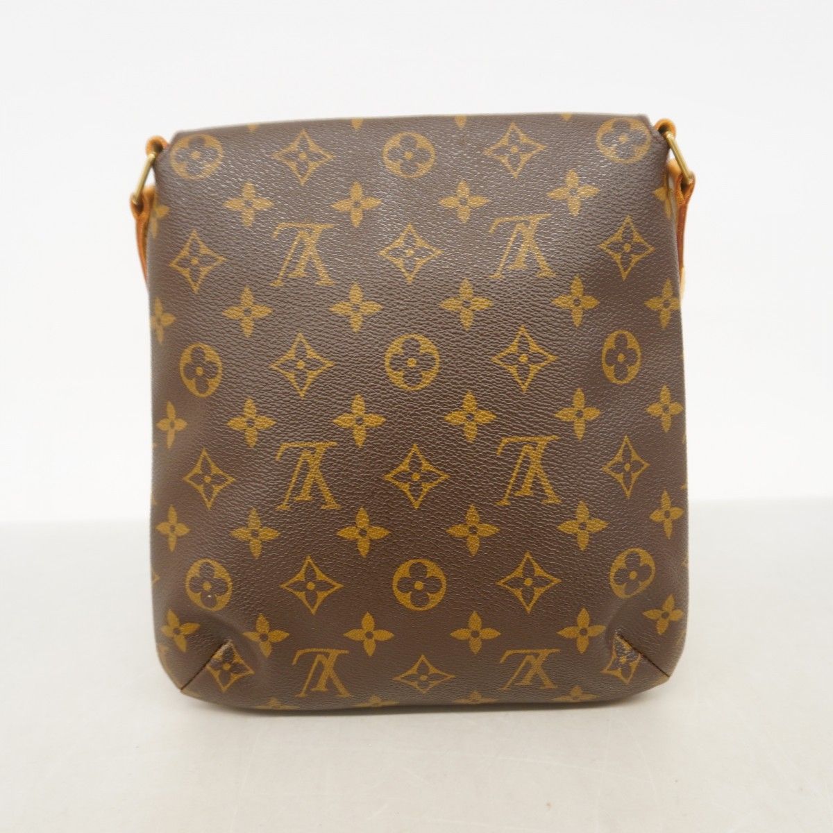 Louis Vuitton Shoulder Bag Monogram Musette Salsa Short Strap Brown — view 9