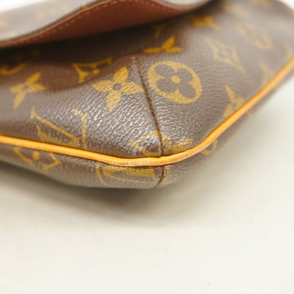 Louis Vuitton Shoulder Bag Monogram Musette Salsa Short Strap Brown — view 6