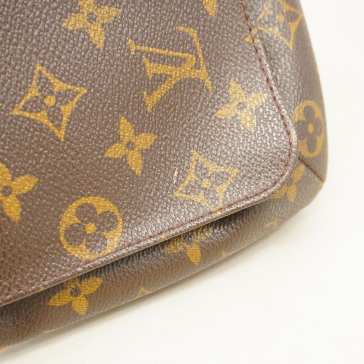 Louis Vuitton Shoulder Bag Monogram Musette Salsa Short Strap Brown — view 7