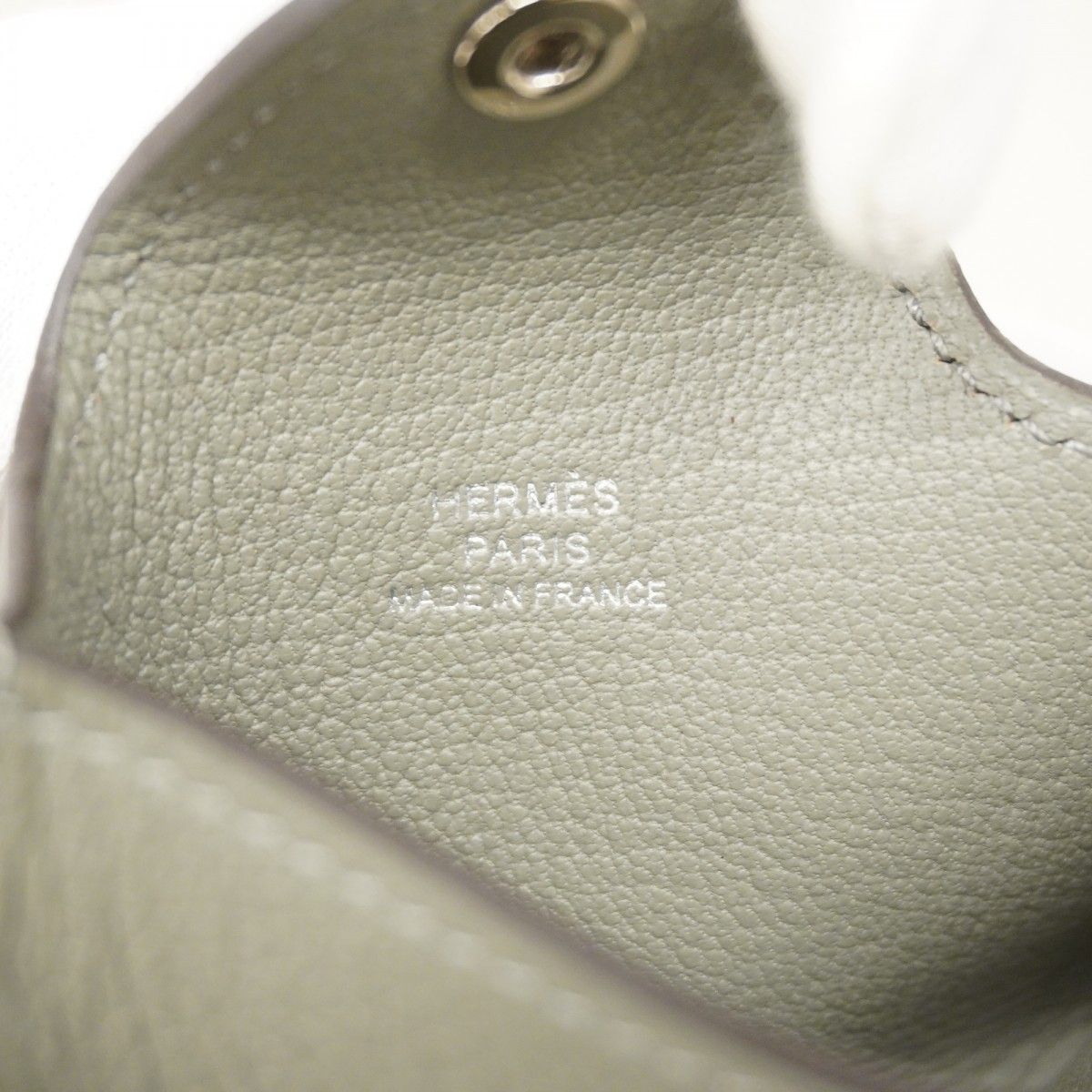 Hermes Card Case Illiade Color Grimeia Silver — view 4
