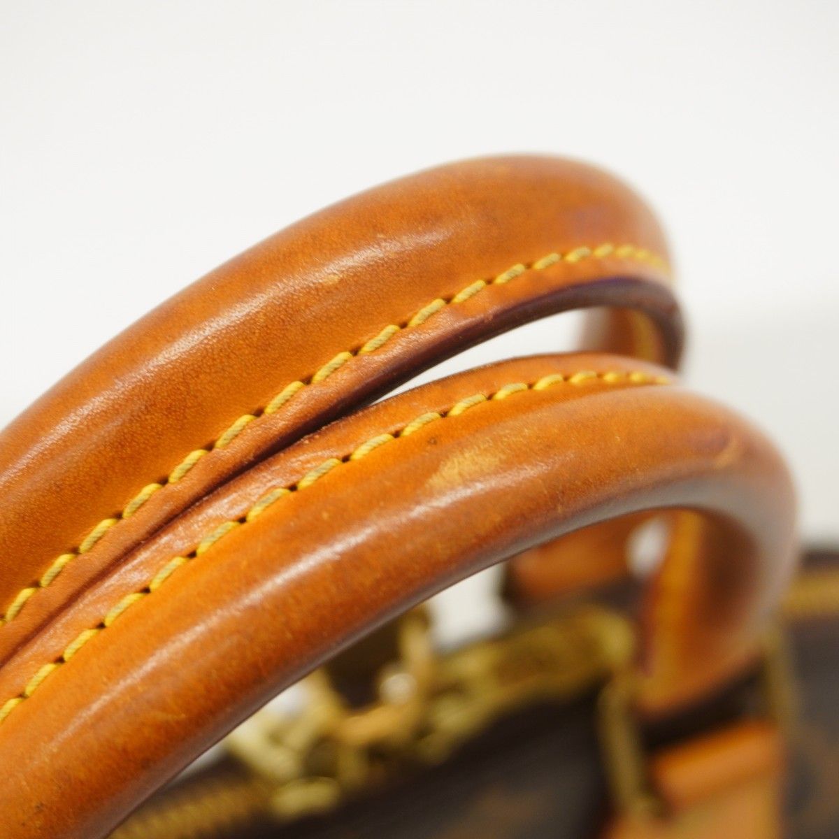 Louis Vuitton Handbag Monogram Alma BB Brown 2-Way — view 8
