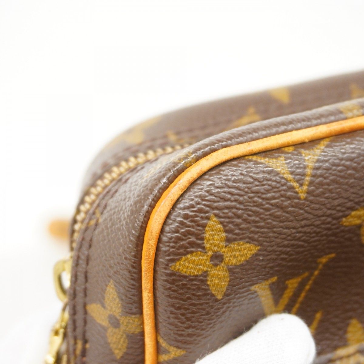 Louis Vuitton Shoulder Bag Monogram Amazon Brown — view 7