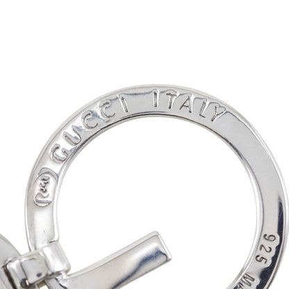 Gucci Logo Circle 925 Sterling Silver Bracelet — view 5