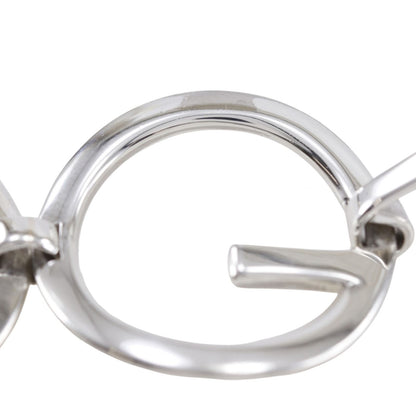 Gucci Logo Circle 925 Sterling Silver Bracelet — view 8