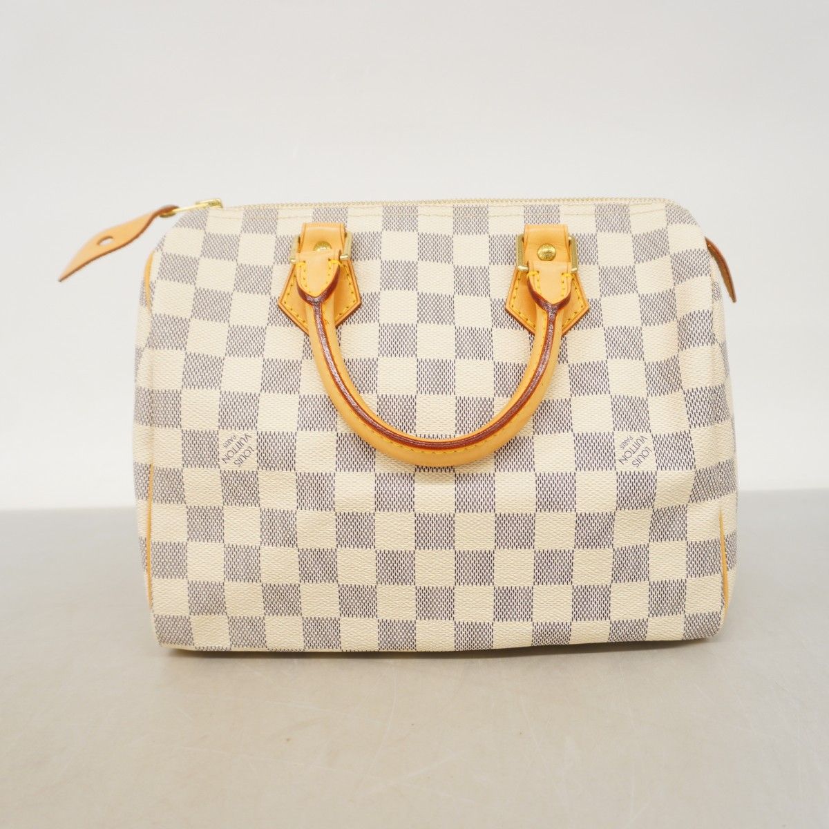 Louis Vuitton Handbag Damier Azur Speedy 25 White — view 9