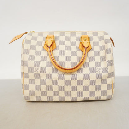 Louis Vuitton Handbag Damier Azur Speedy 25 White — view 9