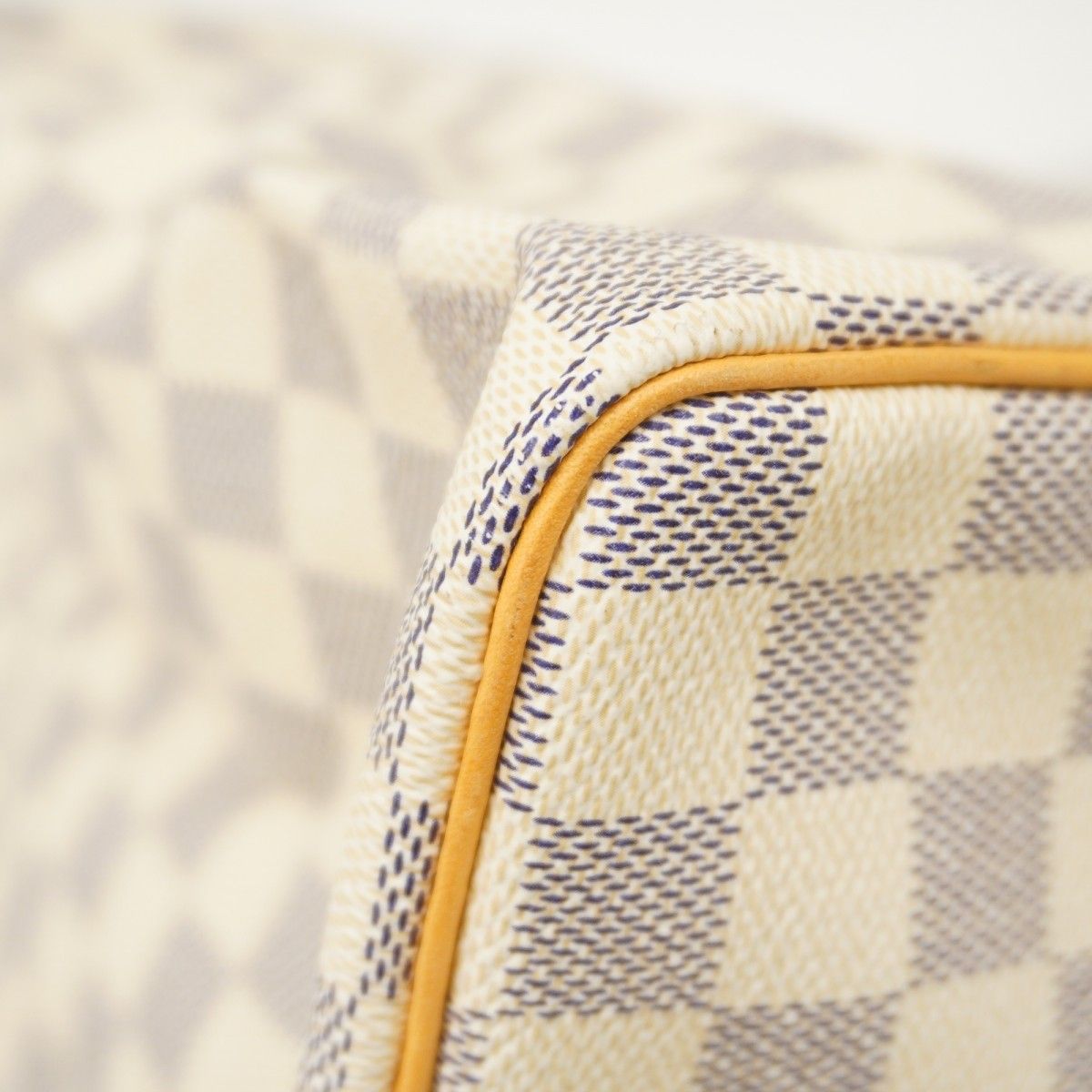 Louis Vuitton Handbag Damier Azur Speedy 25 White — view 6
